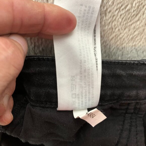 Abercrombie & Fitch Womens Jeans Size 6S Super Skinny Black Denim Casual Ankle - Picture 14 of 16
